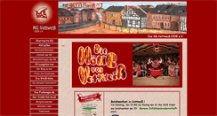 Desktop Screenshot of kg-vettweiss.de